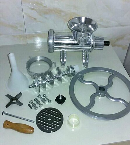 家用商用绞肉机手动电动小型灌香肠机大号碎肉宝腊肠32号包邮 - 图1