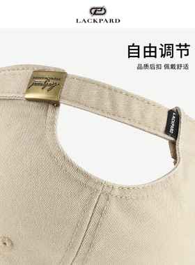 lackpard棒球帽女显脸小春夏季百搭运动帽子男韩版鸭舌帽潮防晒帽
