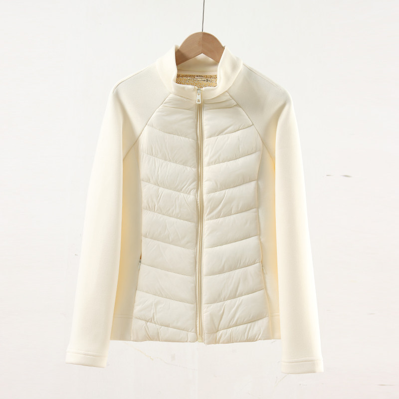 高尔夫保暖外套90绒羽绒服短款女白鸭绒轻薄修身运动防风羽绒外套,淘宝优惠券,粉丝福利购,淘宝优惠卷