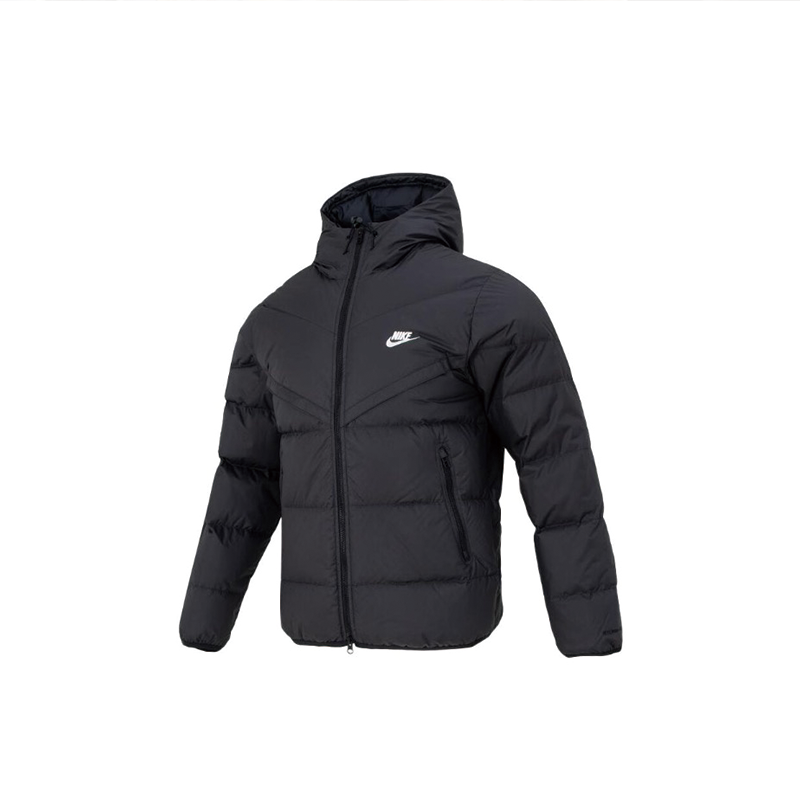 凝聚体育 nike/耐克 男冬季保暖运动休闲连帽面包服羽绒服 FB8178 - 图3