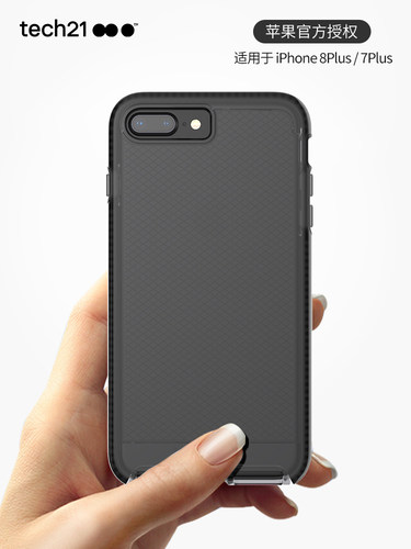 tech21适用苹果SE3代iphone7/8Plus全包手机壳轻薄防摔软壳潮男女 - 图1