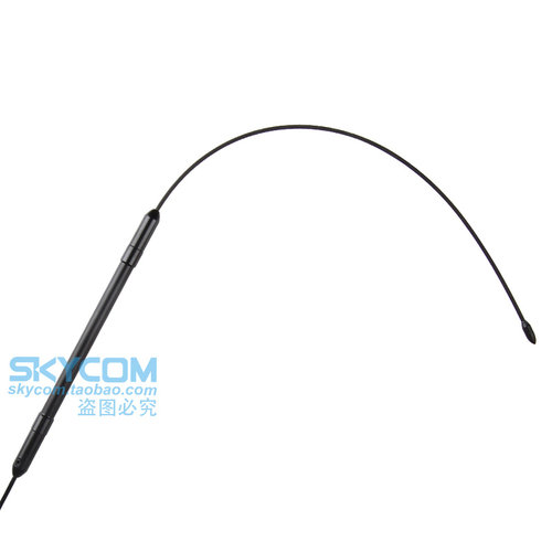 日本钻石正品 AZ507FX UV双段车载对讲机天线 黑色 顶部软质 75cm - 图2