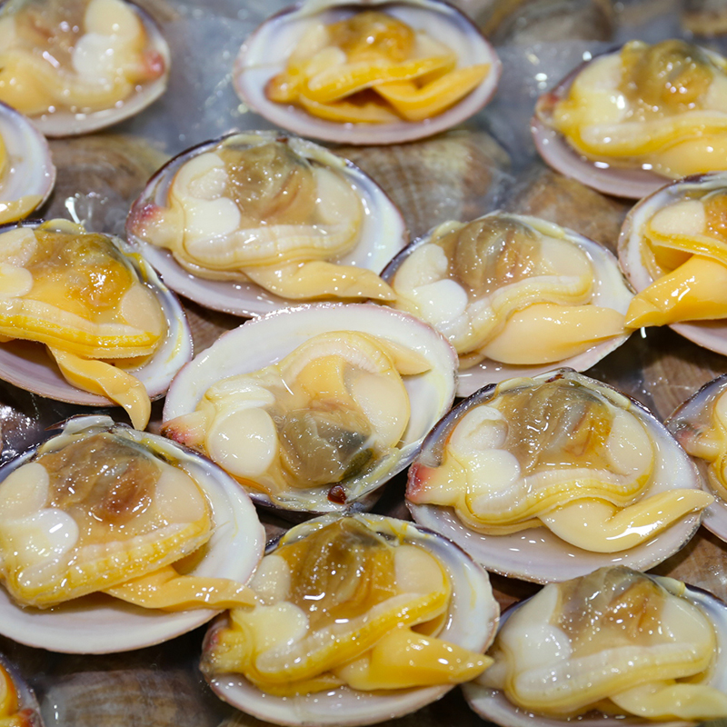 船小二真空即食丹东大黄蚬子开袋就吃熟食海鲜蛤蜊水产500g大包装_虎窝淘