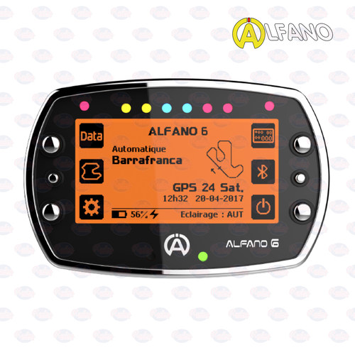 【小王推荐】ALFANO 6卡丁赛车仪表 GPS 圈速记录 AIM MYCHRON - 图0