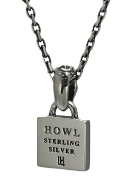 日本代购 LION HEART 鬃毛封框925潮男个性吊坠配饰项链