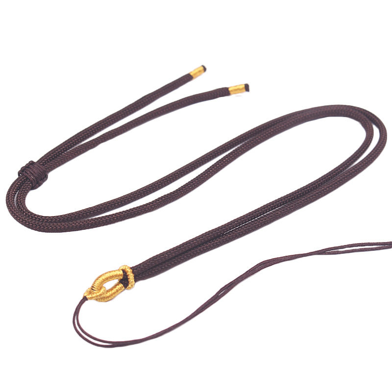 可调手工缠绕金线圈翡翠平安扣玉佩挂绳男女玉吊坠毛衣项链绳子,淘宝优惠券,粉丝福利购,淘宝优惠卷