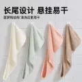 洁丽雅菠萝格干发帽 擦长头发吸水包头巾加厚柔软毛巾素色浴帽女 图片 3