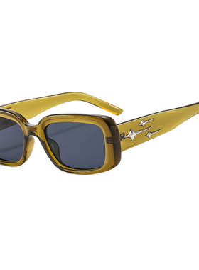 新款gm墨镜抖音复古个性百搭时尚防晒防紫外线潮高级感猫眼太阳镜