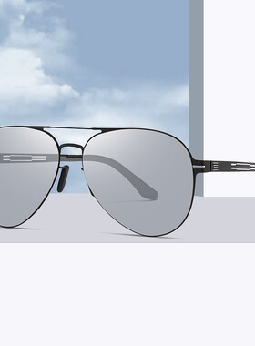 （实体店货源）高清尼龙偏光太阳镜无焊接一体超轻无螺丝眼镜墨镜