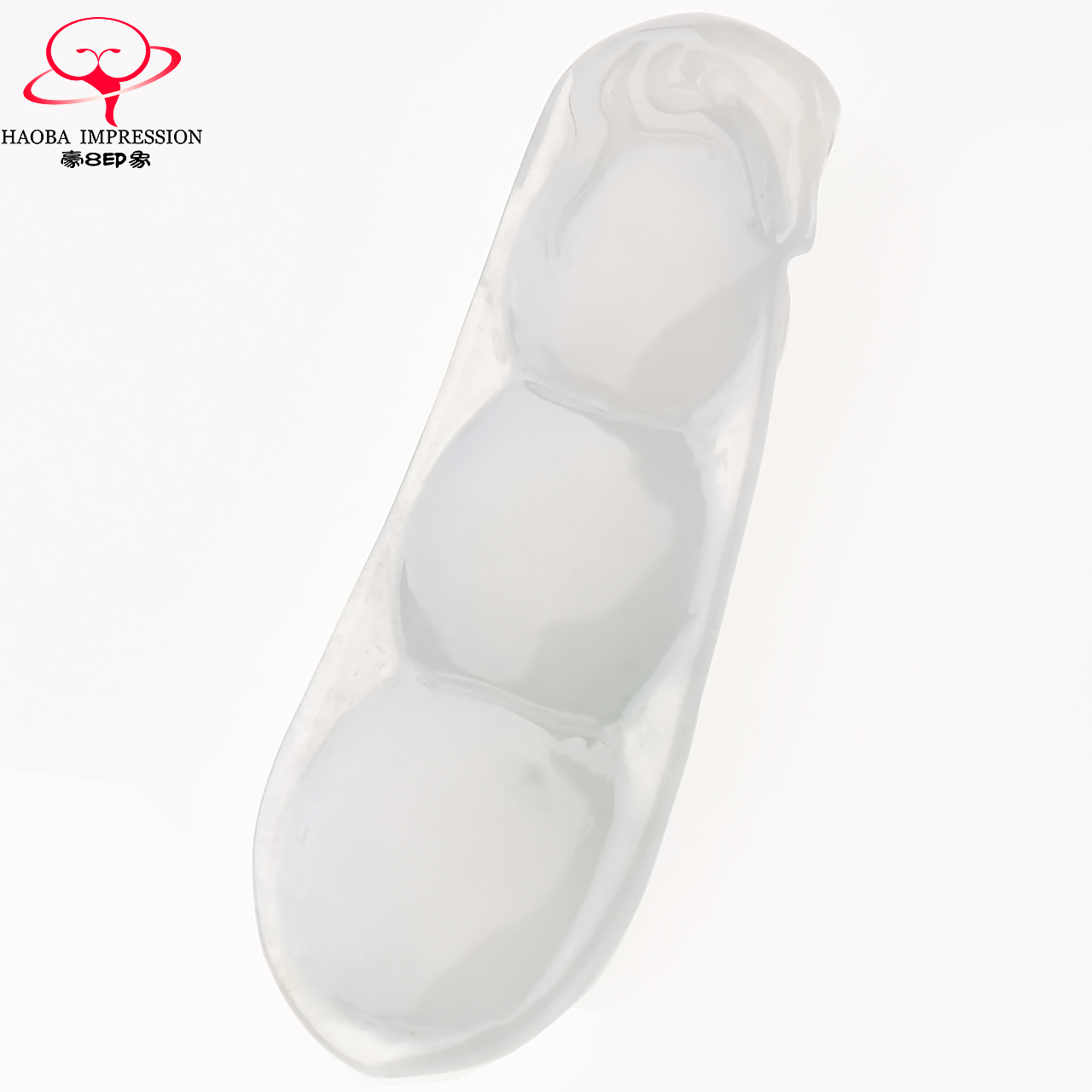 豪8印象x368天然翡翠四季豆吊坠 豪8印象颈饰