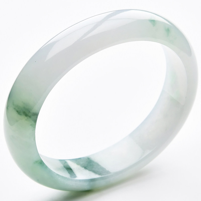 豪8印象m2457翡翠贵妃冰种玉镯 豪8印象手饰