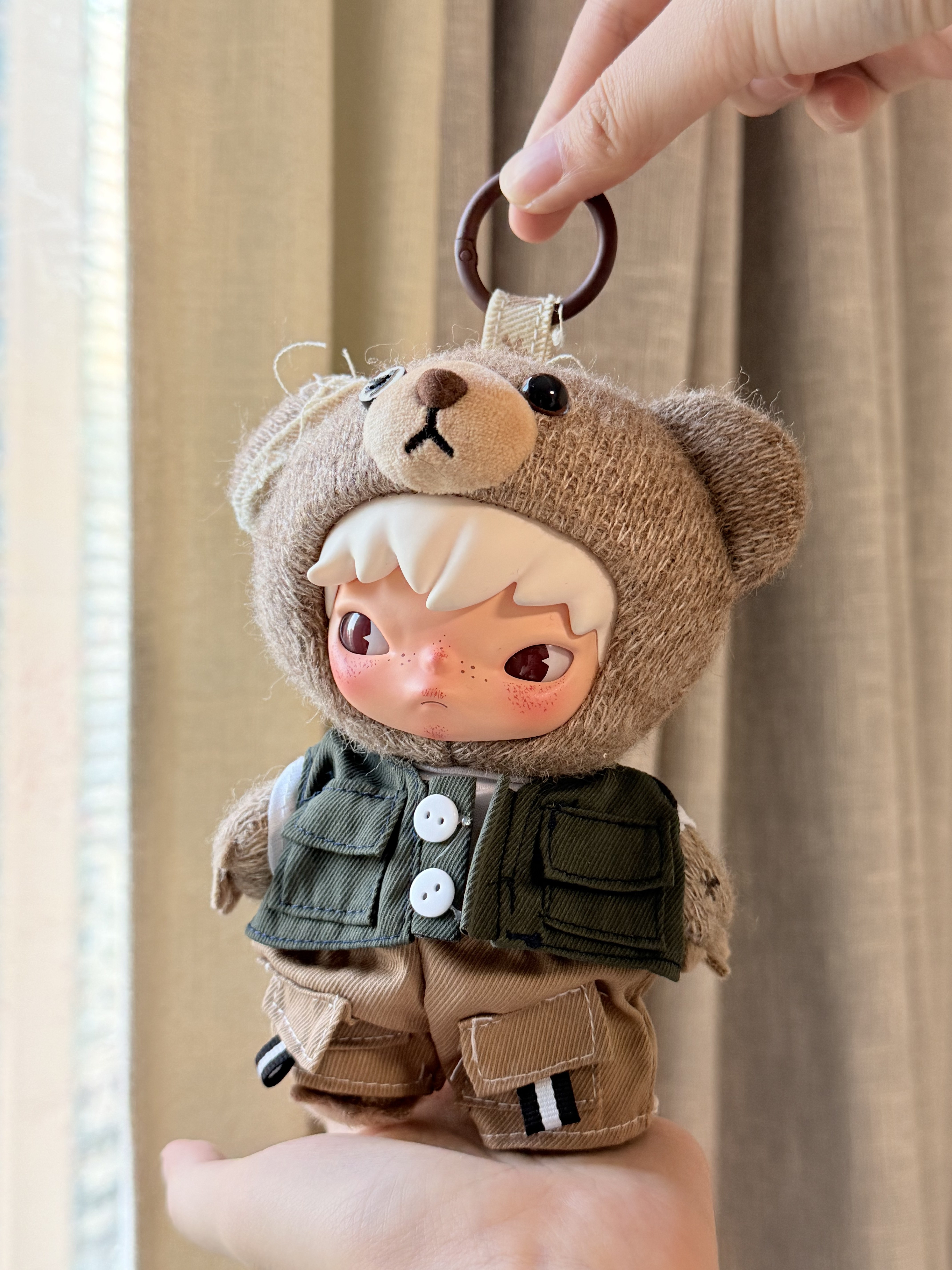 【手工】小野hirono公路日志娃衣毛绒公仔挂件搪胶盲盒着替衣服,淘宝优惠券,粉丝福利购,淘宝优惠卷