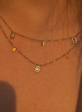 气质小众项链女秋冬2023新款设计