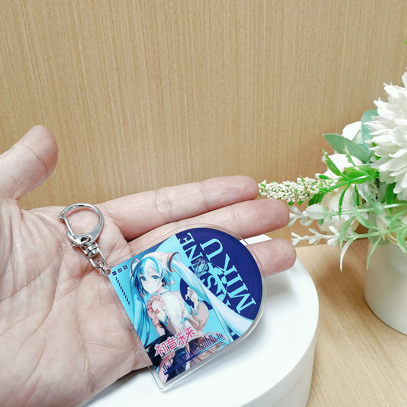 晨枫官谷 初音未来miku 甜梦集 亚克力钥匙扣挂件 型号CY997077 - 图1