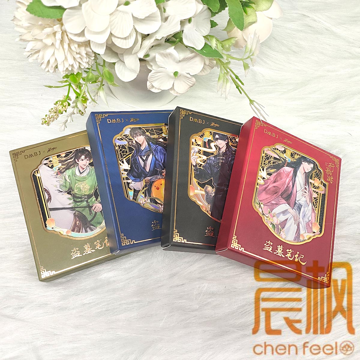 盗墓笔记授权周边 行歌游系列金属收藏卡纪念币 吴邪张起灵解雨臣 - 图2