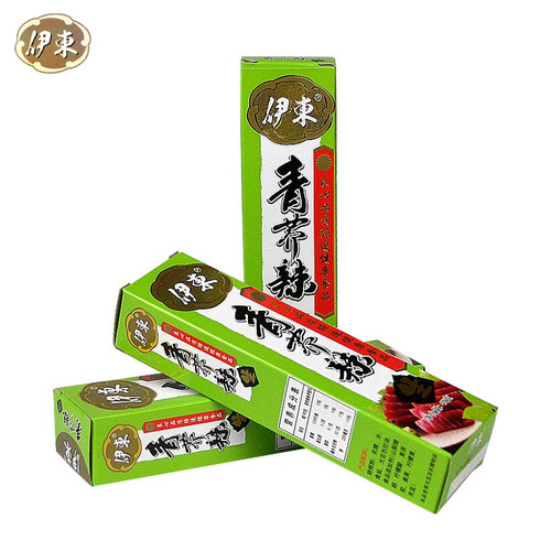 全国包邮 伊东 日式芥末膏43g 山葵青芥辣寿司刺身料理辣根蘸酱 - 图0