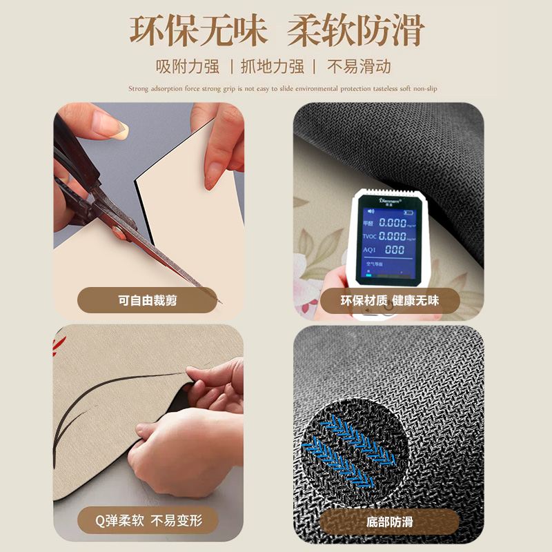 新中式茶几桌布古典茶桌禅意桌旗茶席茶垫吸水茶台垫布防水垫子,淘宝优惠券,粉丝福利购,淘宝优惠卷