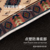 American retro crystal velvet entry floor mat