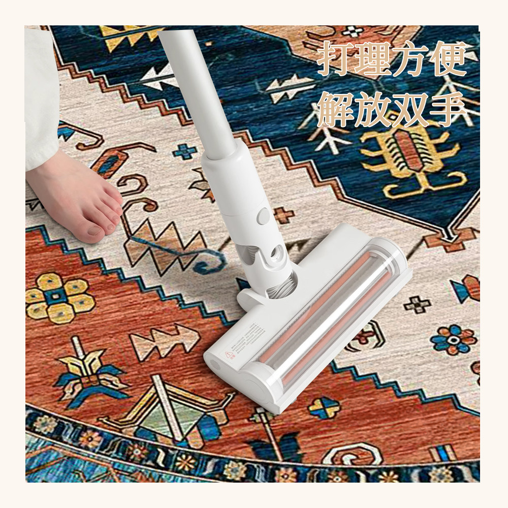 民族风复古摩洛哥圆形地毯北欧阳台茶几客厅书房卧室床边地垫摇椅,淘宝优惠券,粉丝福利购,淘宝优惠卷