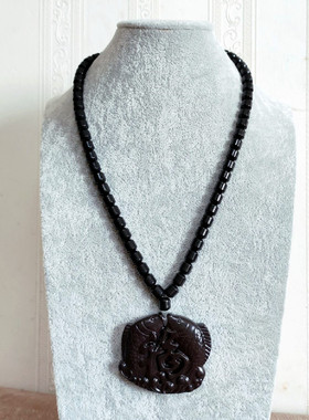 韩国麦饭石彩色双鱼挂件毛衣链