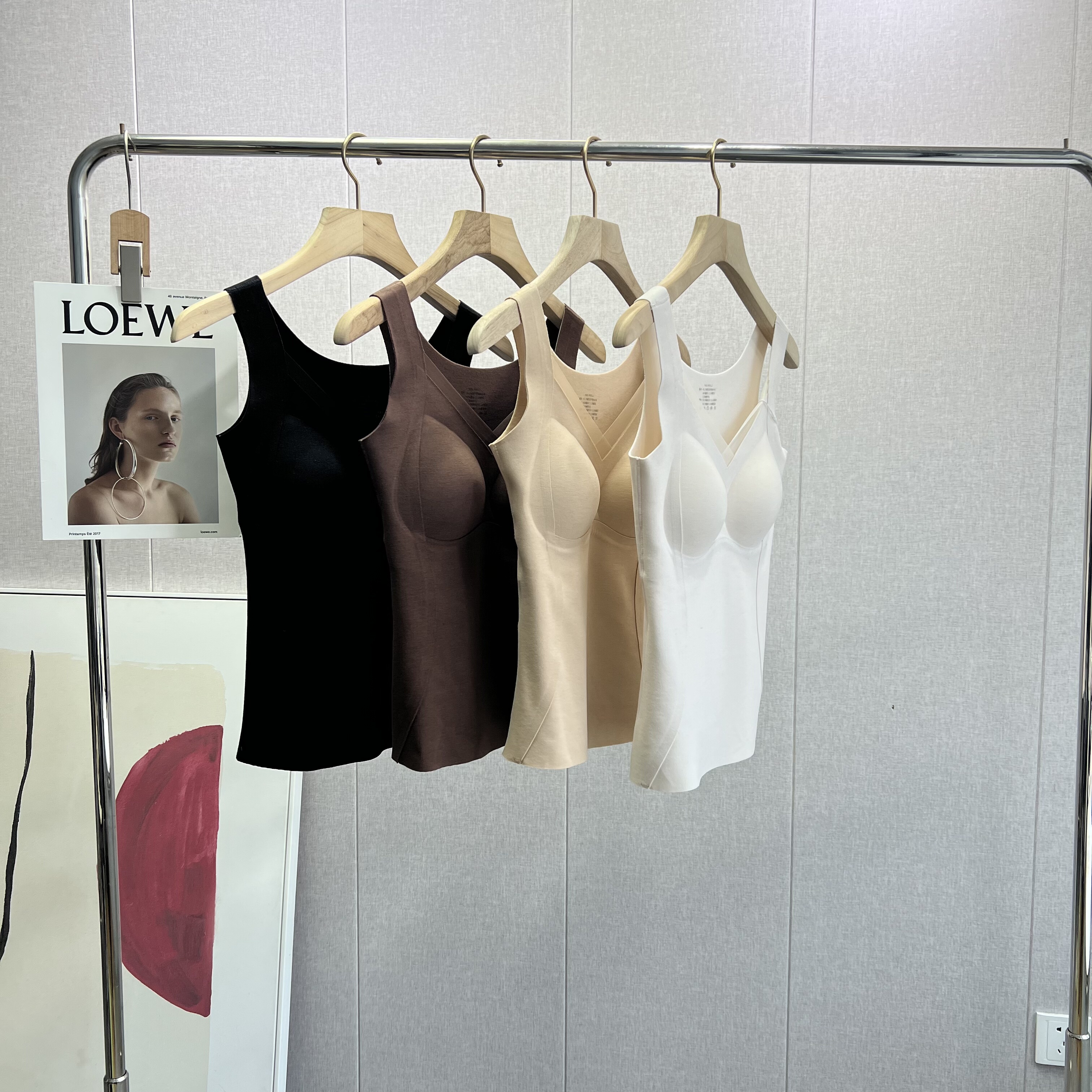 小热皮粉底衣～冬季磨毛女士免穿内衣 带胸托发热保暖背心,淘宝优惠券,粉丝福利购,淘宝优惠卷