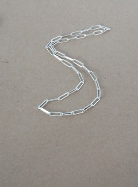 手工足银项链手链定制