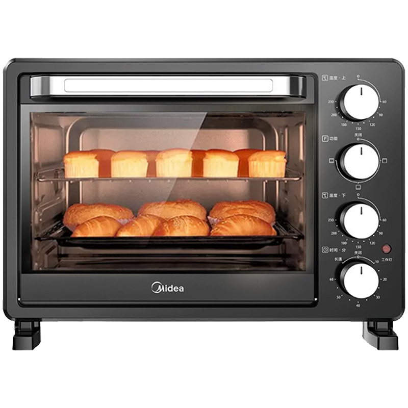 腾阅电器专营店美的电烤箱家用烘焙小型烤箱多功能全自动蛋糕25L升大容量正品0
