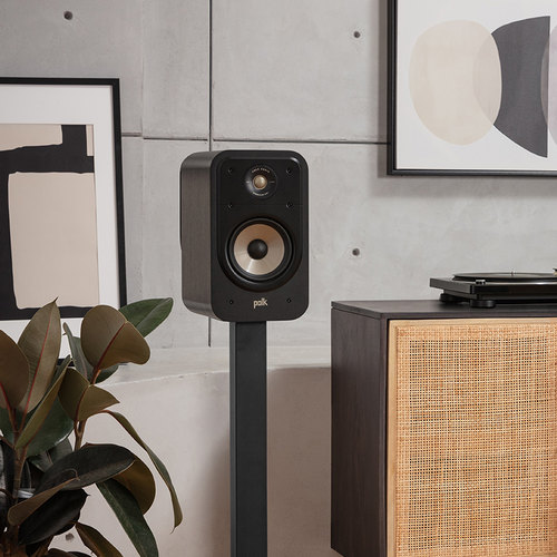 美国Polkaudio/普乐之声 ES20HiFi桌面书架音箱木质家用 电视音响 - 图3