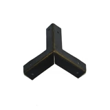 33 -миллиметровый боковой угол пакета Трехсторонний шахта угловой ювелирной коробки с четырьмя угловыми декоративными угловыми углами с кожаными углами с ногтями