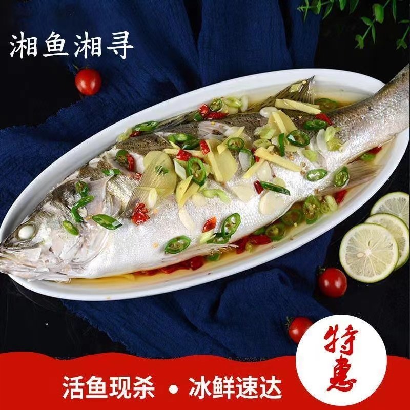 鲈鱼新鲜淡水鱼河鲈鲜活免处理清蒸开背整条水产鲈鱼整箱商用顺丰,淘宝优惠券,粉丝福利购,淘宝优惠卷