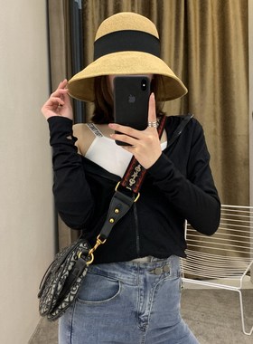 草帽遮阳渔夫春夏同款日韩帽子