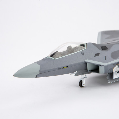 1:72猛禽F22战斗机仿真合金模型成品航模静态摆设AF1男生生日礼物 - 图0