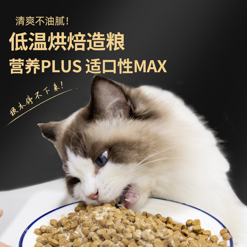 金多乐低温烘焙猫粮成猫布偶通用全价增肥发腮官方实惠营养猫食粮