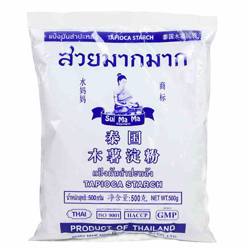 水妈妈木薯粉淀粉500g生粉茨粉甜品芋圆芋丸烘焙原料泰国进口_虎窝淘