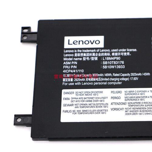 原装联想Thinkpad L13/Gen 2 NEW S2 5/6th 2019/20/21款 Yoga L18D4P90 SB10T83119 02DL030 笔记本电池 - 图2