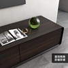 North American smoked oak home theater cabinet