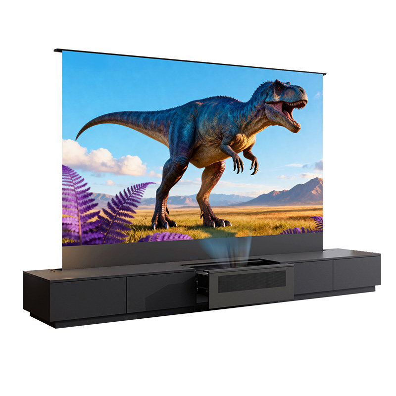 Nickelodeon 100-inch laser TV home theater