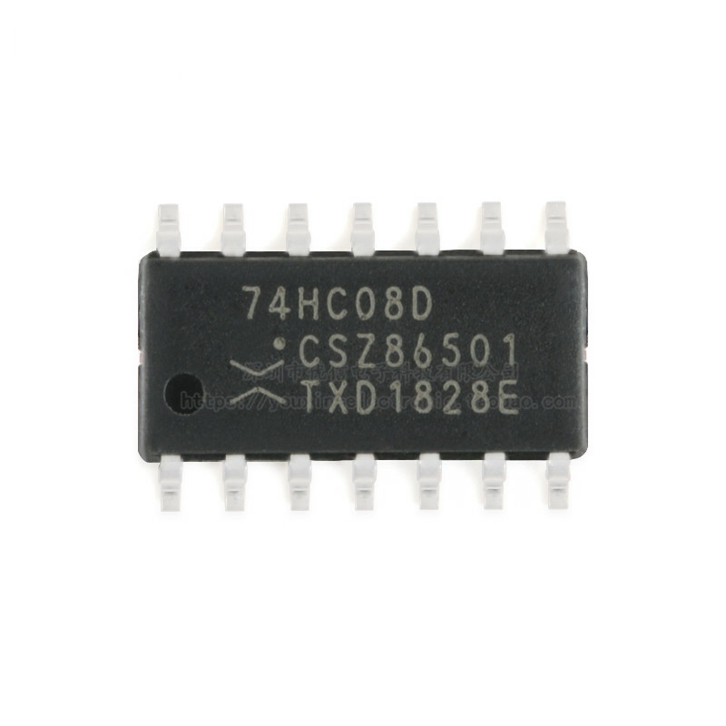 原装正品 74HC08D,653 SOIC-14 四路2输入与门 贴片逻辑芯片 - 图0