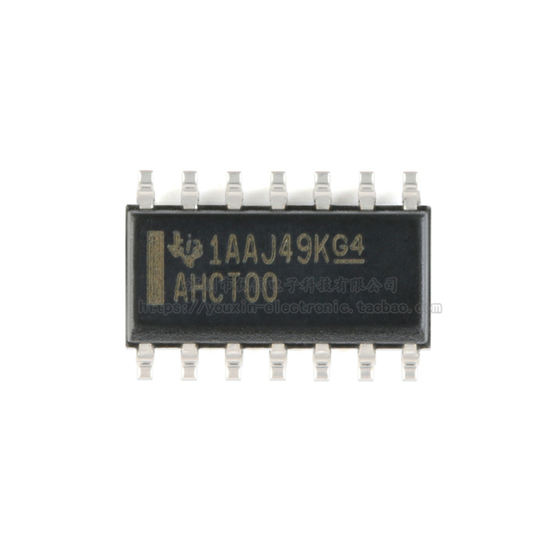 原装正品 SN74AHCT00DR SOIC-14 四路2输入正与非门 贴片逻辑芯片 - 图0