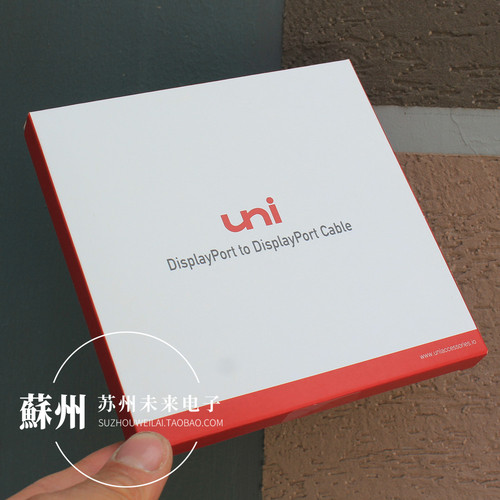 盒装uni 1米DP数据线 DP1.2高清信号线 4K 60HZ高清线 DP公对公 - 图3