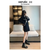 Демисезонные лоферы, флисовая обувь в английском стиле для кожаной обуви, в британском стиле