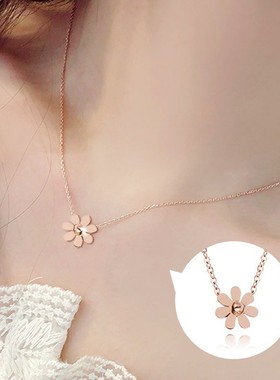 1103韩版小众爱心钥匙项链简约时