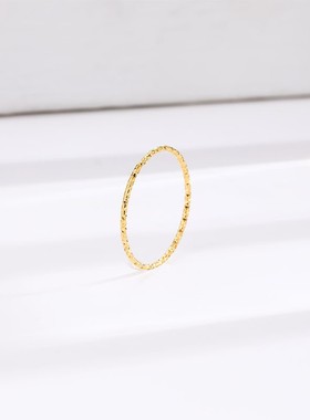 钛钢戒指ring女戒女轻奢小众高级