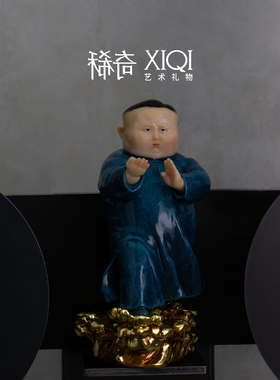 稀奇艺术风作品包装盒雕塑摆件