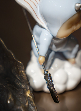 稀奇艺术青云直上祝福桌面摆件