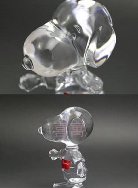 Baccarat巴卡拉史努比摆件礼盒装