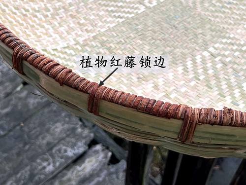 可订制专做中药丸竹匾纯手工竹制无孔双层面簸箕药匾水丸专用簸箕 - 图1