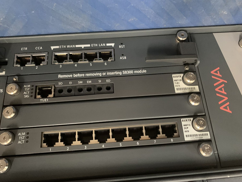 AVAYA G450 亚美亚G650 媒体网关 MM710B MM711 MM717 MM716 - 图1