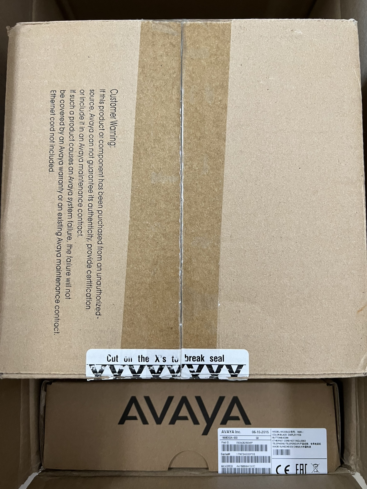 AVAYA9611D IP办公电话机 座机 亚美亚9611D 百兆双网口 - 图1