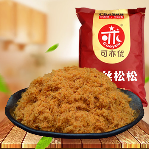可亦优金丝肉粉松寿司材料手抓饼饭团面包烘焙月饼青团馅料商用 - 图2